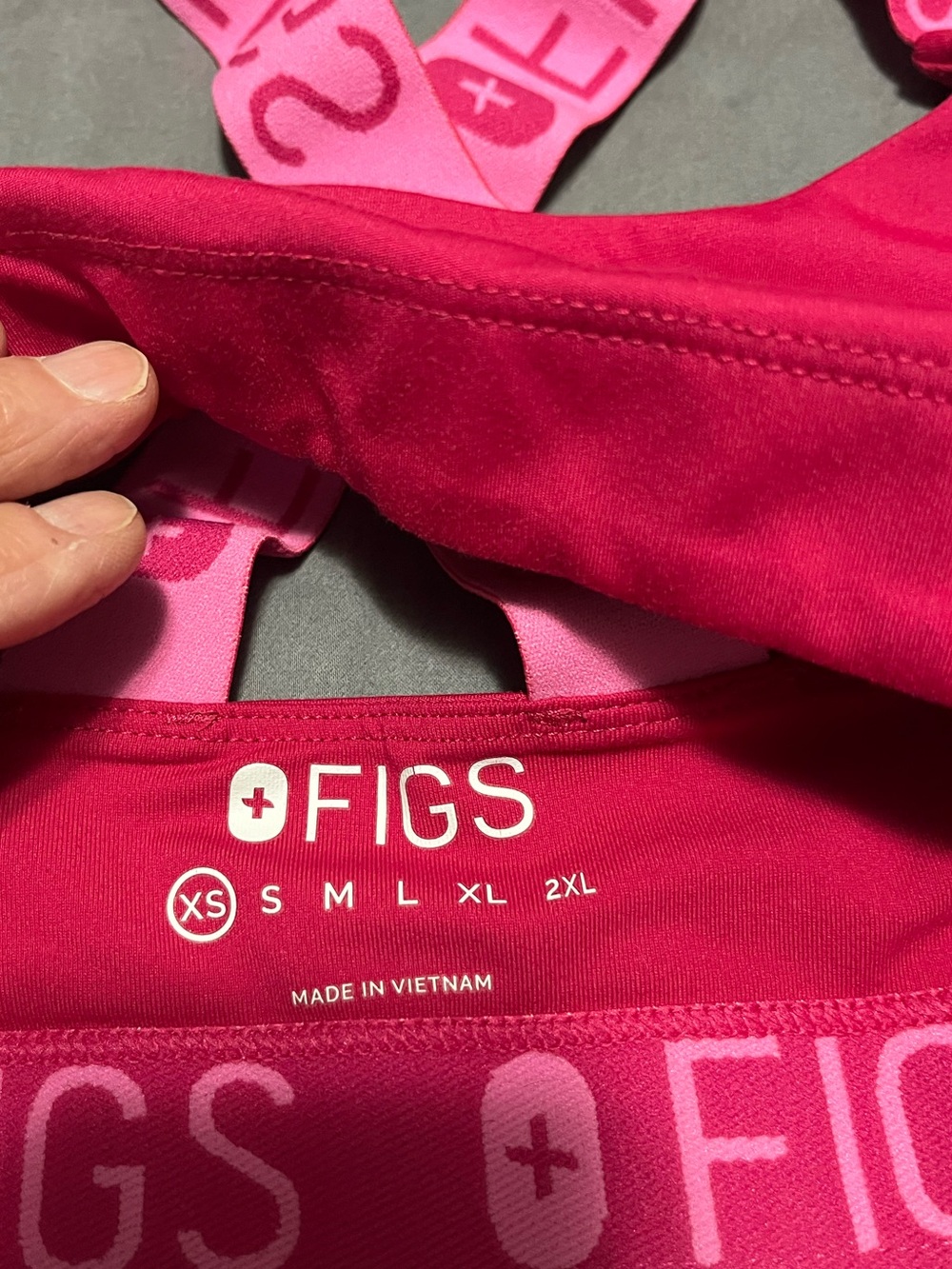 FIGS Performance Underscrub Sports Bra size XS, very good condition - Picture 3 of 4